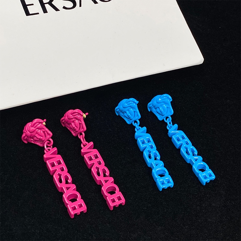 Bông Tai Versace Tik Tok Thiết Kế Độc Đáo Dễ Phối Đồ