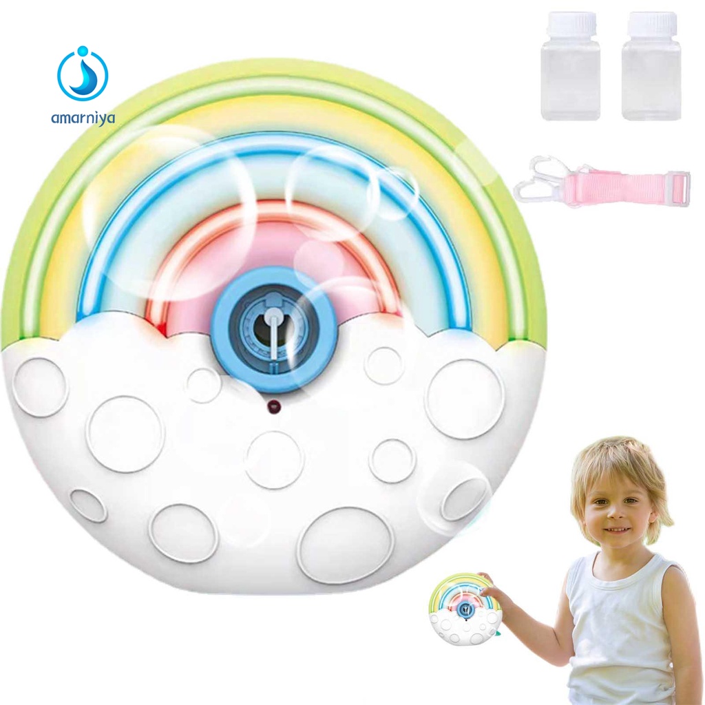 (Shop Amart) Máy Thổi Bong Bóng Tự Động Có Đèn Và Nhạc