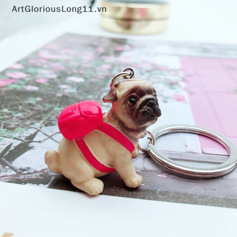 Móc Khóa Hình Thú Cưng Hoạt Hình Xinh Xắn