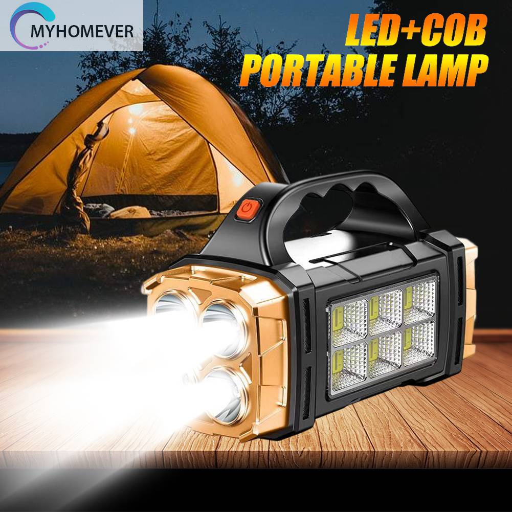 Đèn LED COB 1200mAh IPX4 Chống Thấm Nước Tiện Dụng Khi Đi Cắm Trại