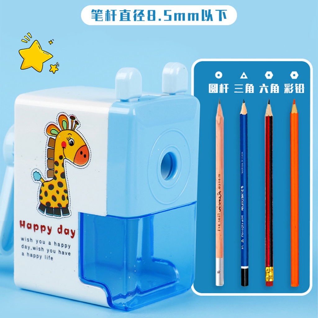 Gọt Bút Chì Thiết Kế Hình Hoạt Hình Dễ Thương Dành Cho Học Sinh