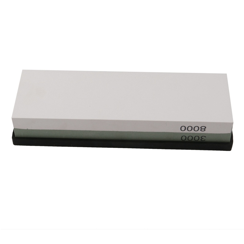 Đá Mài Dao 2 Mặt 3000 / 8000 Whetstone Cao Cấp | Dụng Cụ Mài Dao Tiện Lợi Cho Nhà Bếp