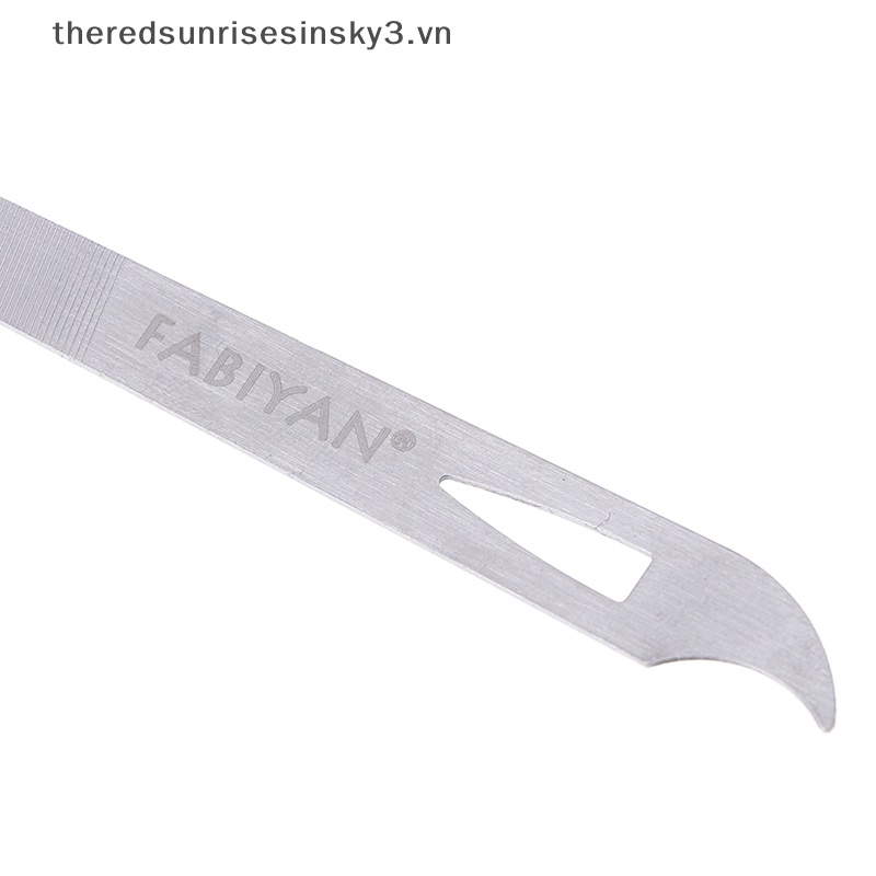 1 Cây Dũa Móng Tay Hai Mặt Bằng Thép Không Gỉ Thời Trang