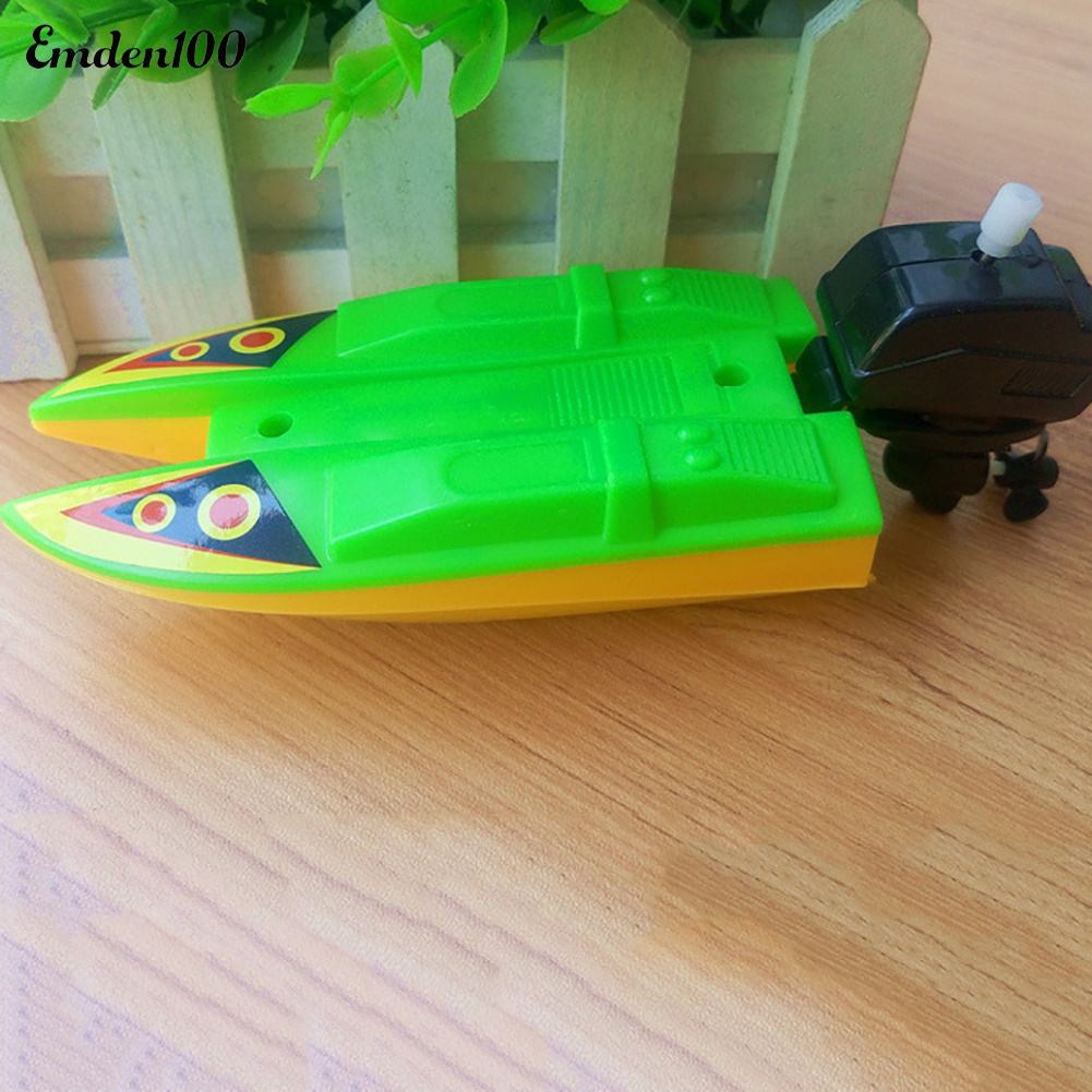 [EMDEN] Đồ Chơi Thuyền Xoay Gió Bằng Nhựa Cho Bé Khi Tắm Mùa Hè