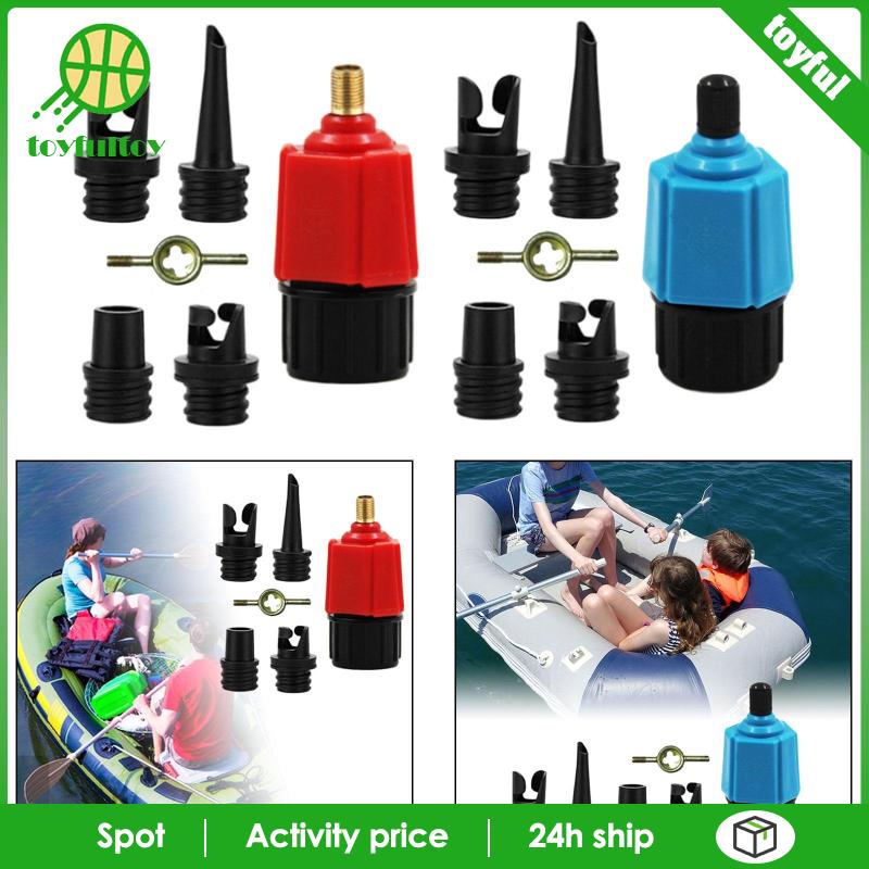 Set 5 Van Bơm Hơi Đa Năng Cho Thuyền Bơm Hơi