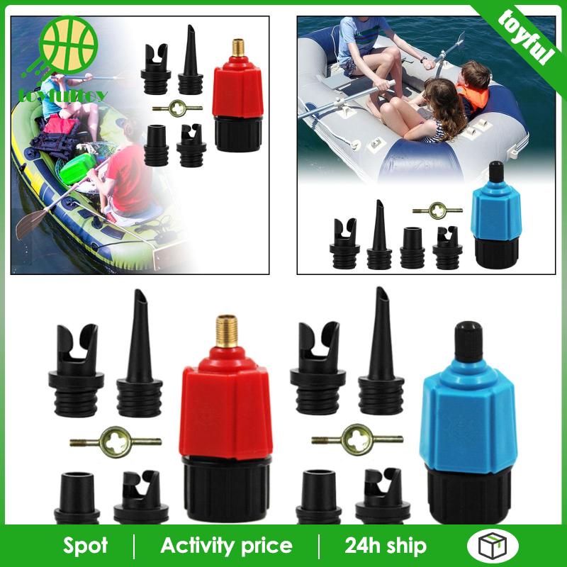 Set 5 Van Bơm Hơi Đa Năng Cho Thuyền Bơm Hơi