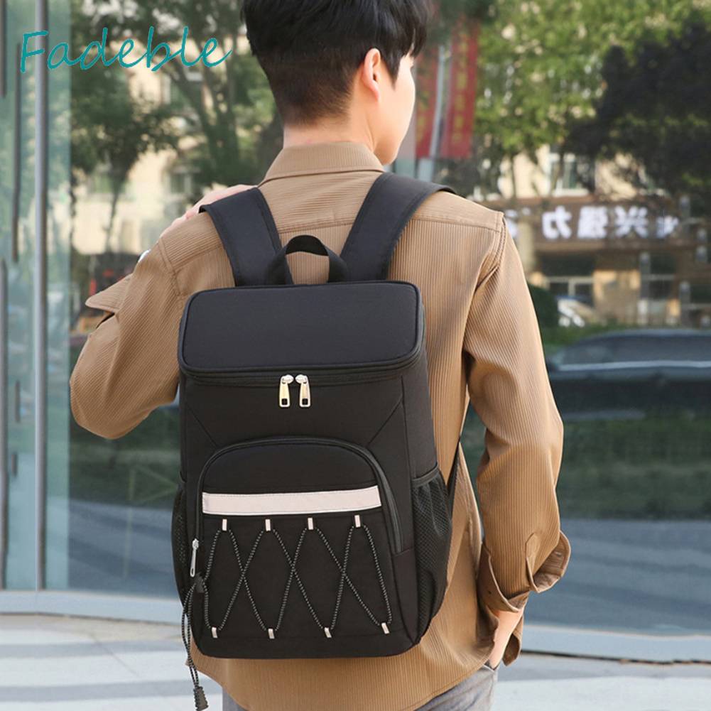 Ba Lô Cách Nhiệt Chống Rò Rỉ Đựng Hộp Cơm Tiện Lợi