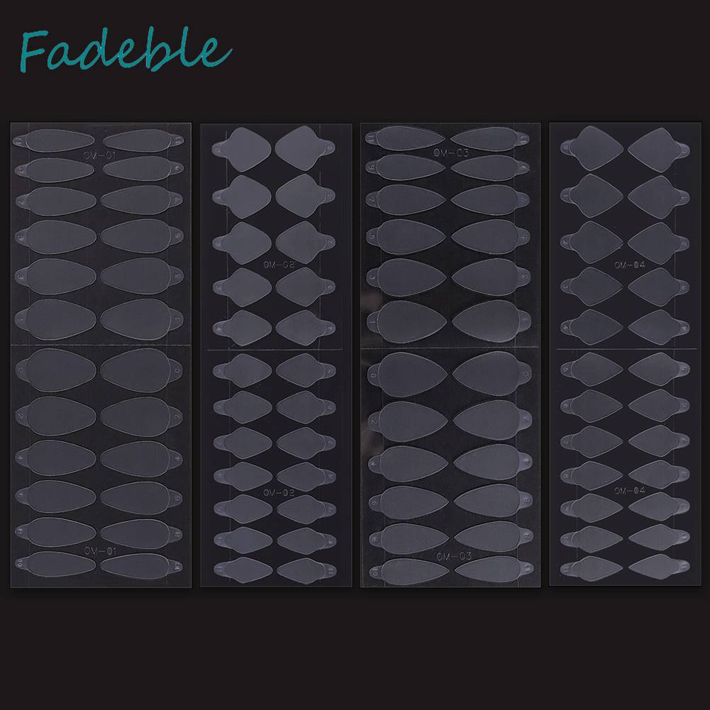 Set 24 Khuôn Dán Trang Trí Móng Tay Chuyên Dụng Cho Salon