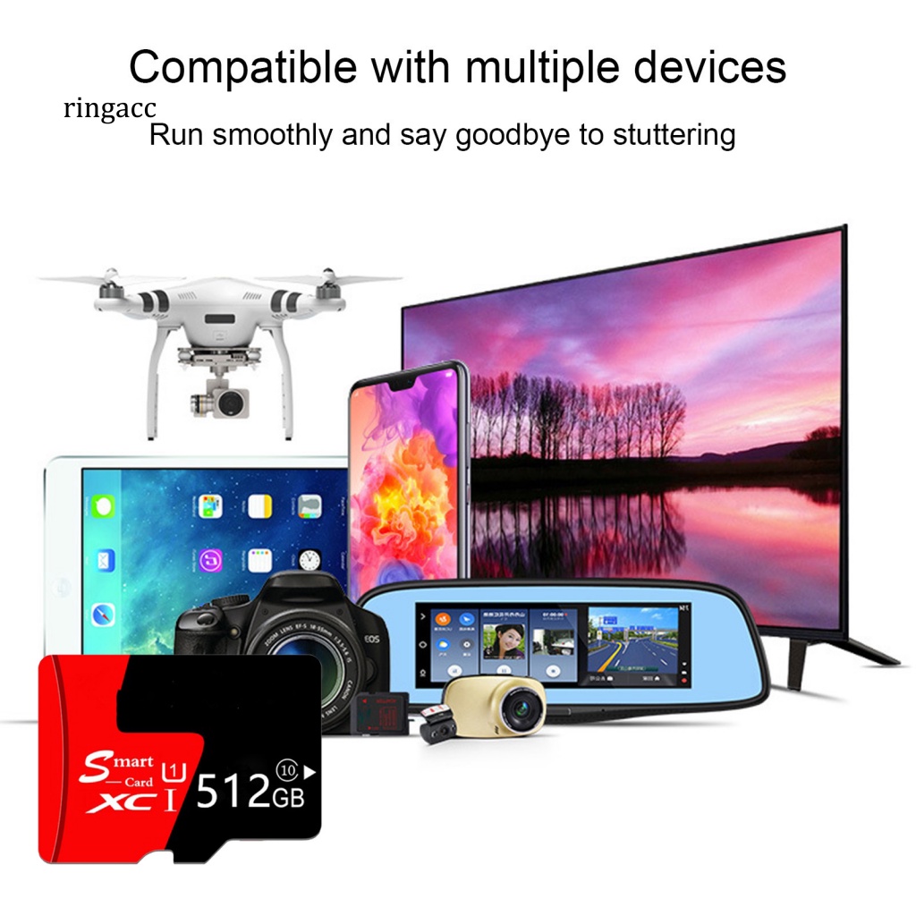 Túi Đựng Thẻ Nhớ TF Class 10 Tốc Độ Cao Cho Máy Ảnh