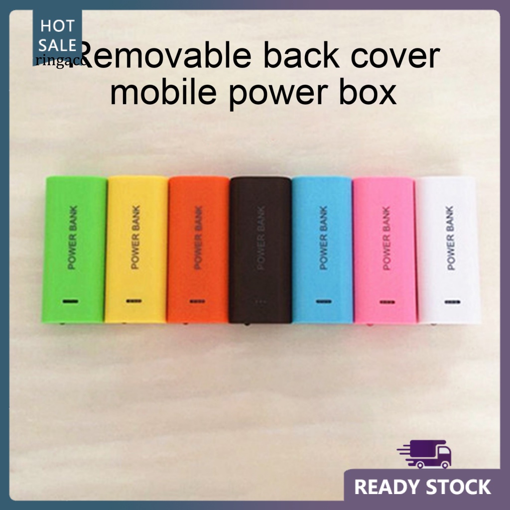 Hộp Sạc Dự Phòng 2 x 18650 Chống Sốc Tiện Dụng DIY