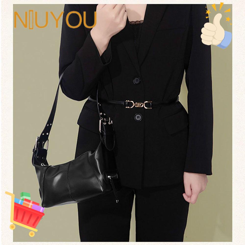 NIUYOU Túi Đeo Vai Cỡ Nhỏ Kiểu Châu Âu Cá Tính Thời Trang