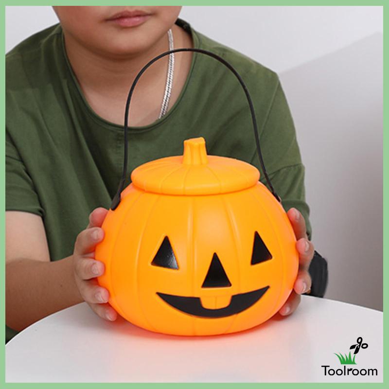 Xô Đựng Kẹo Có Tay Cầm Trang Trí Halloween