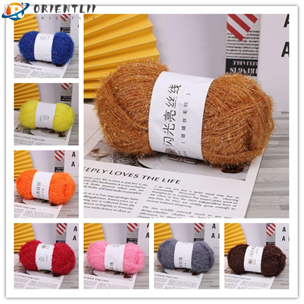 ORIENTLII Cuộn Len Đan Sợi Móc Mềm Chất Lượng Cao