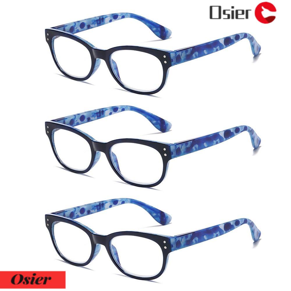 OSIER1 Kính Đọc Sách Gọng Hoa Siêu Nhẹ Thời Trang