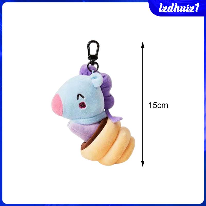 Móc Khóa Búp Bê Nhồi Bông Đáng Yêu