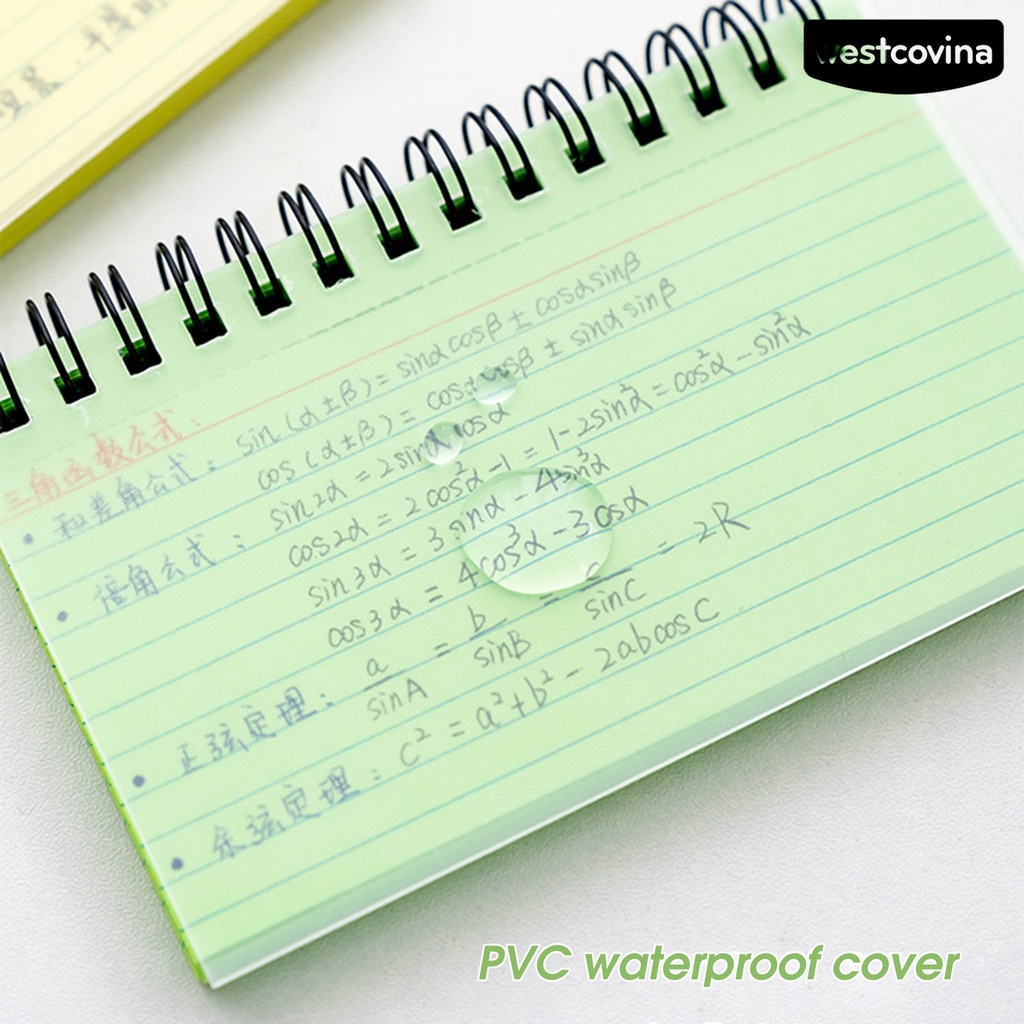 [WSTN] [WSTN]✎Sổ Ghi Chú Cuộn Tròn Dày Trơn Mịn Màu Sắc Kẹo Ngọt