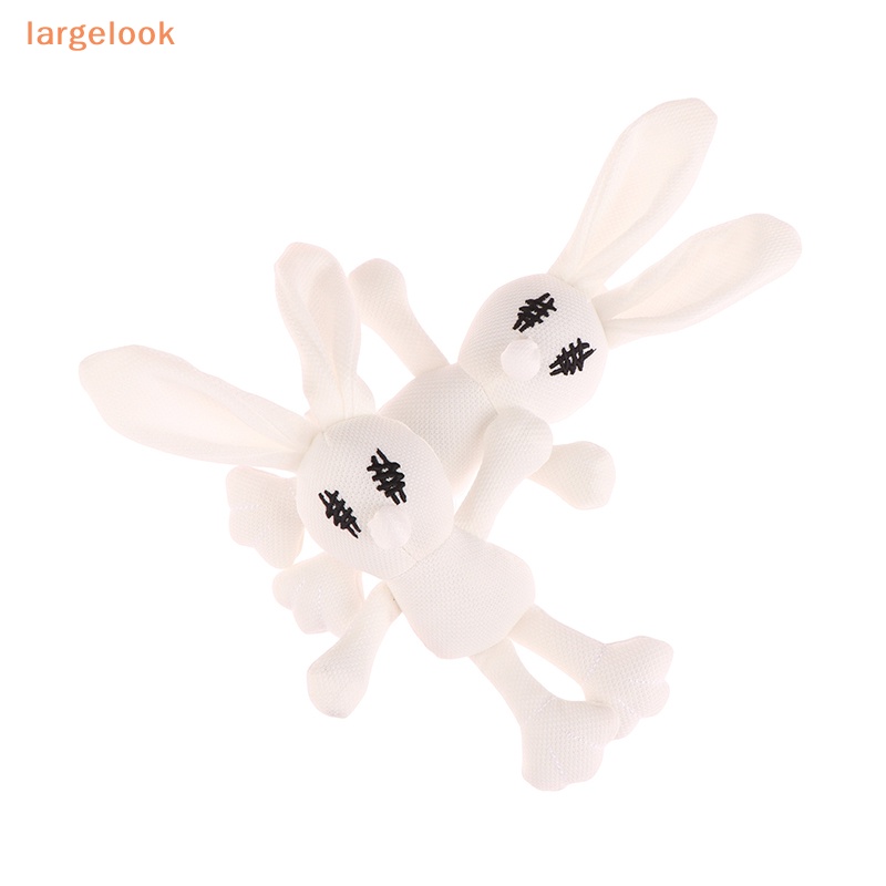 1 Móc Khóa Thỏ Nhồi Bông Hoạt Hình Đáng Yêu