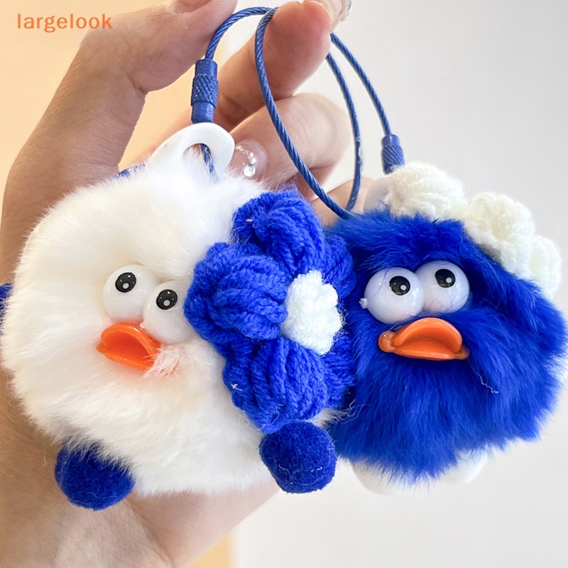 Móc Khóa Hình Yêu Tinh Nhồi Bông Mini Dễ Thương