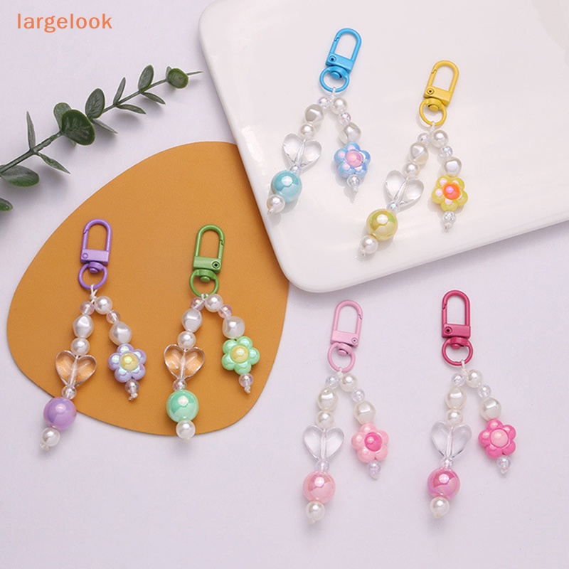 Móc Khóa Hình Bông Hoa Nhiều Màu Sắc Dễ Thương