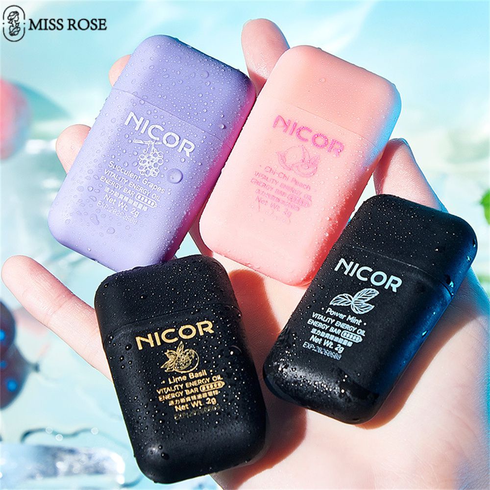 Ống hít thông mũi MISS ROSE sảng khoái tỉnh táo thiết kế mới hai lỗ