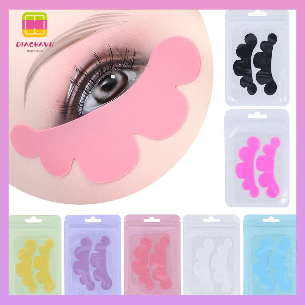 DIACHAVN 1 Cặp Đệm Silicone Hỗ Trợ Nối Mi Có Thể Tái Sử Dụng