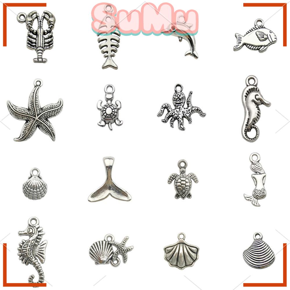 SUMU Set 105 Mặt Dây Chuyền Hình Sinh Vật Biển Nhiều Kiểu