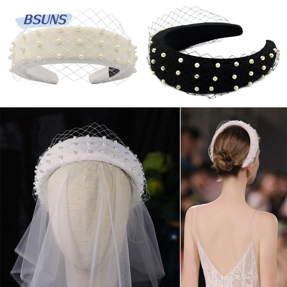 BSUNS Băng Đô Cài Tóc Bản Rộng Chống Trượt