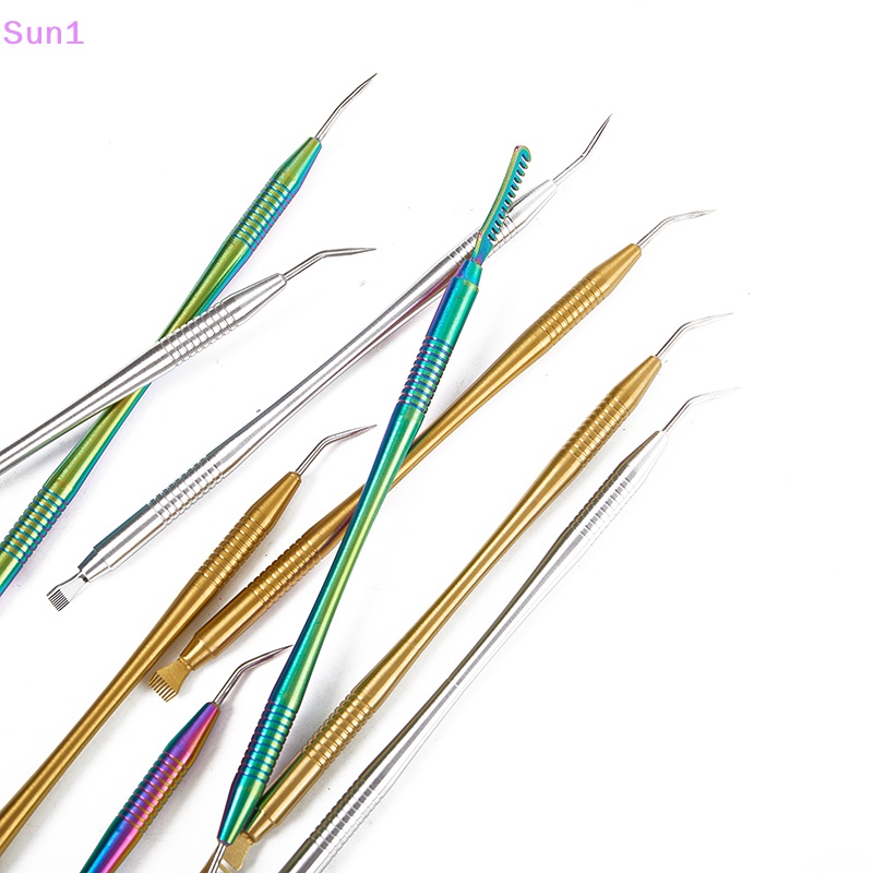 Sun1 &gt; Que Kim Loại Làm Sạch Lông Mi Trang Điểm Làm Đẹp