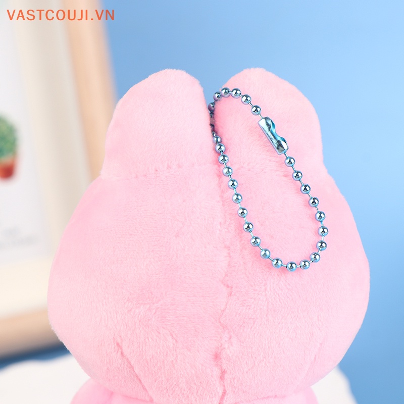 1 Móc Khóa Thỏ Nhồi Bông Dễ Thương Phong Cách Nhật Bản