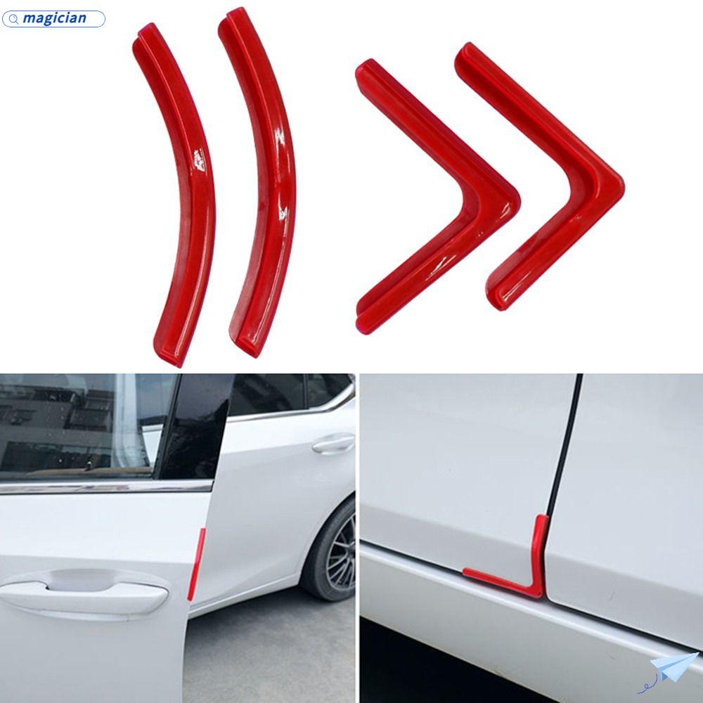 MAG Bộ 4 Miếng Silicone Bảo Vệ Góc Cửa Xe Hơi Chống Trầy Xước