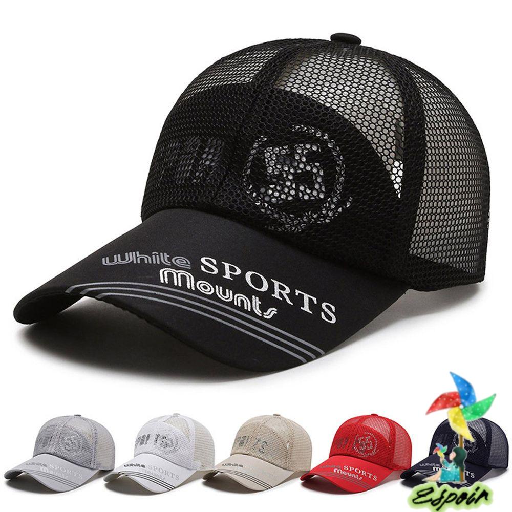 ESPO Mũ Lưỡi Trai Thoáng Khí Phong Cách Hiphop Thời Trang Mùa Hè