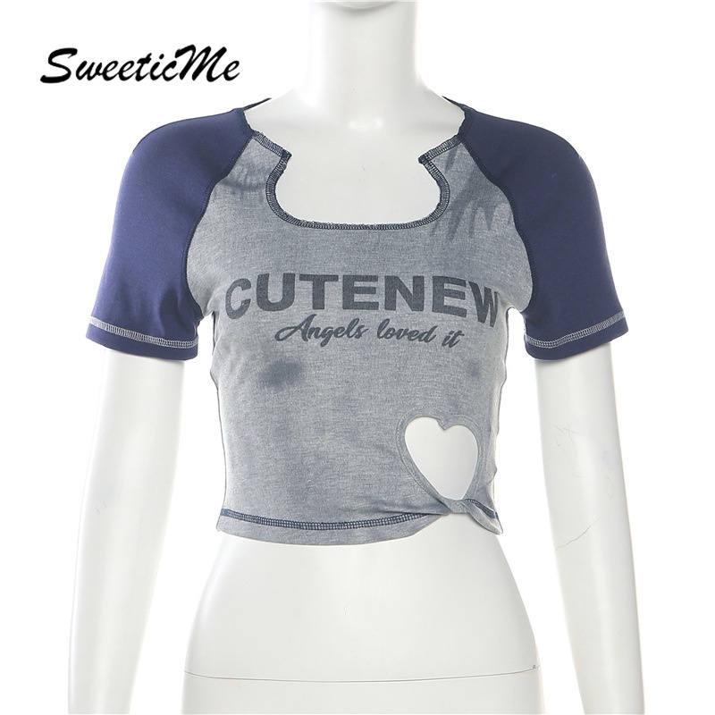 Áo Thun Croptop Tay Ngắn Dáng Ôm Thời Trang 2023 Cho Nữ