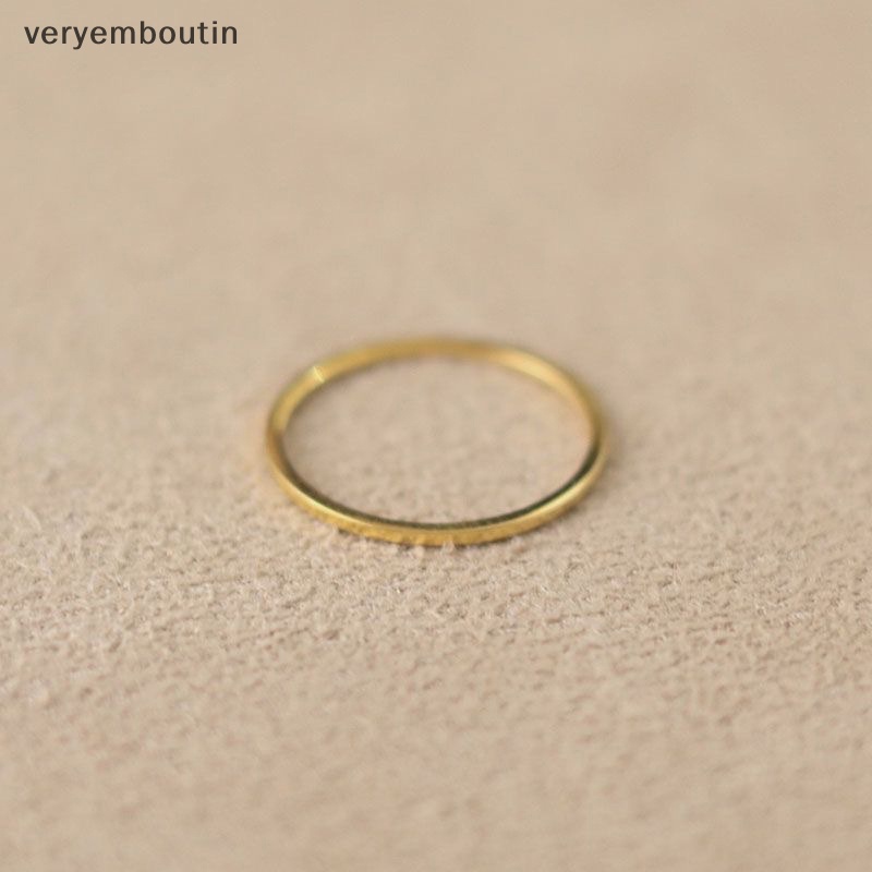 Set 2 Nhẫn Đeo Tay Kim Loại Phong Cách Vintage Cho Nữ