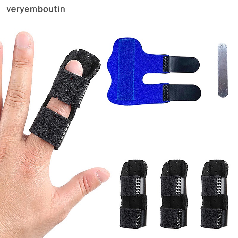 1 Đai Nẹp Chỉnh Hình Ngón Tay Bằng Nhôm Giảm Đau Kèm Băng Cố Định