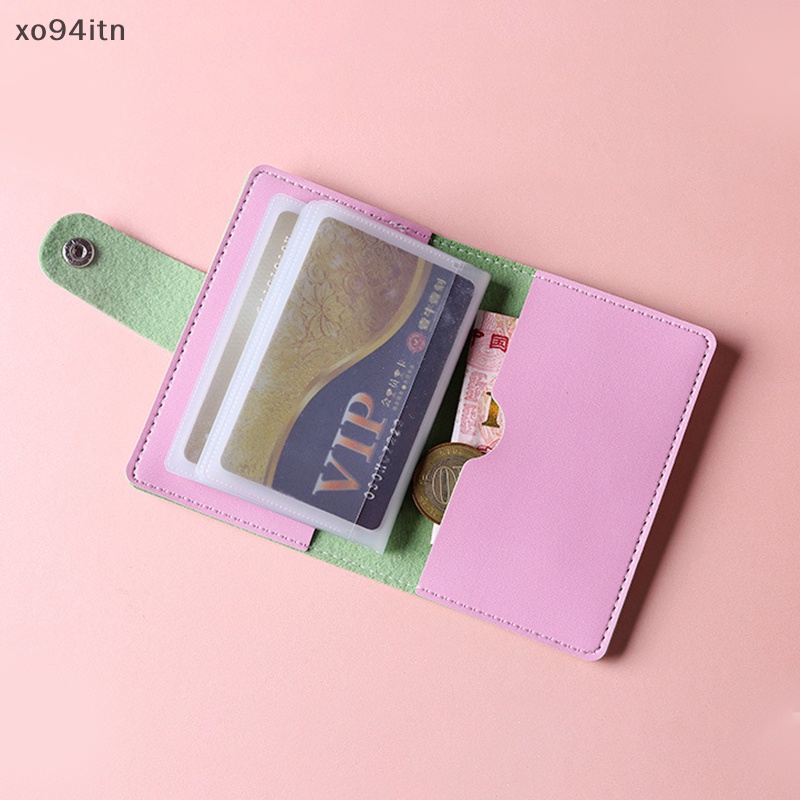 Ví Da PU 26 Ngăn Đựng Thẻ Tín Dụng / Danh Thiếp / Danh Thiếp Họa Tiết Động Vật / Trái Cây