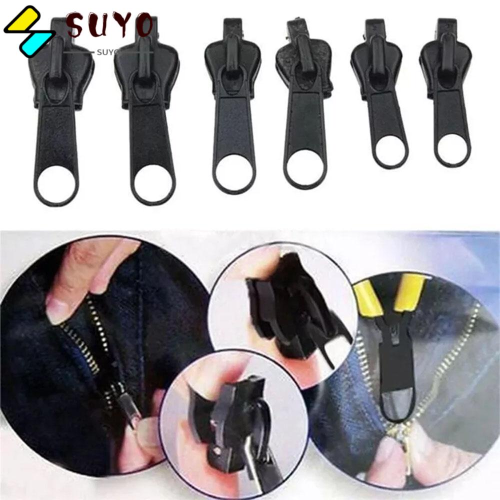 SUYO Set 6 Khóa Kéo Thời Trang Có Thể Tháo Rời Tiện Dụng