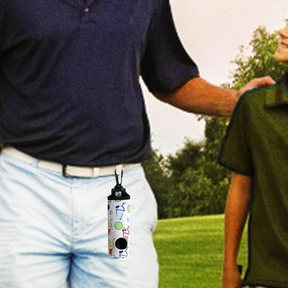 QUINTON Túi Đựng Bóng Golf Đeo Hông Kèm 3 Khóa Xoay Mini Dùng Luyện Tập
