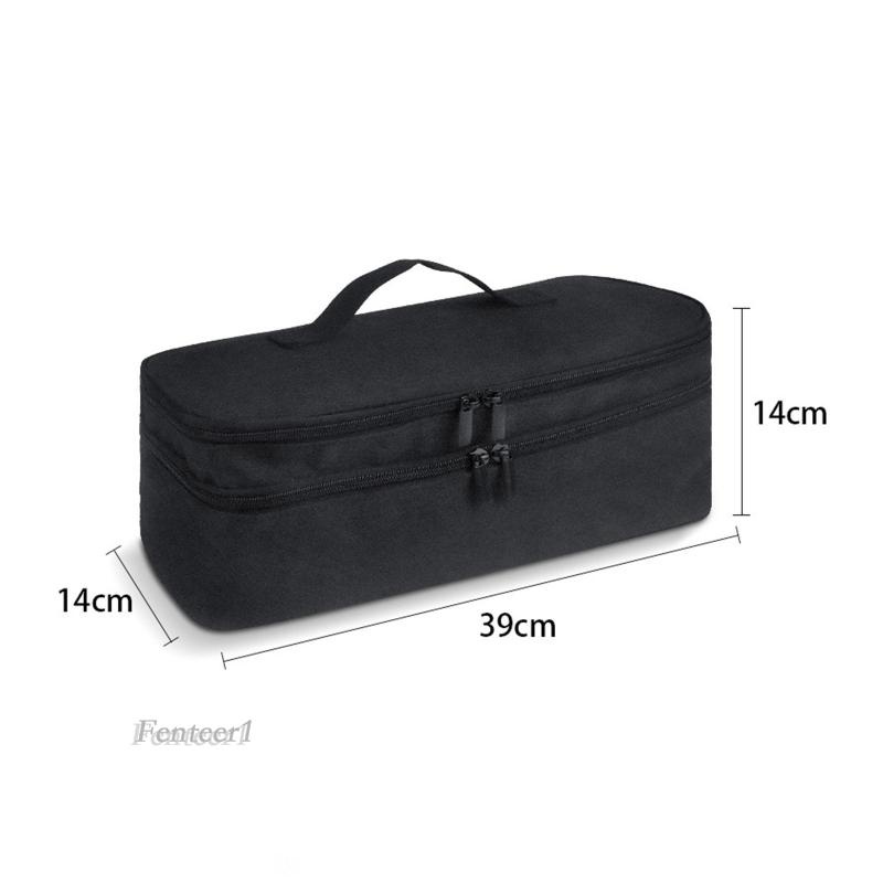 Túi Đựng Máy Sấy Tóc Hai Lớp Nhỏ Gọn Chống Thấm Nước Kích Thước 39x14x14cm Tiện Dụng Mang Theo Du Lịch Cho Bạn Gái / Vợ / Bạn Bè