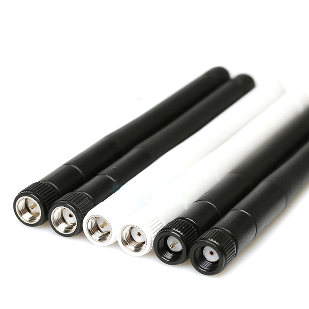 Set 2 Ăng Ten 2.4GHz 5.8G 3dBi / 6dBi RP SMA Chuyên Dụng Cho Bộ Định Tuyến Không Dây 11cm / 19cm