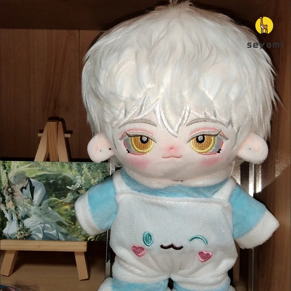 Búp Bê Nhồi Bông Cotton 20cm Ánh Sáng Ban Đêm Đáng Yêu Cho Bé Trai