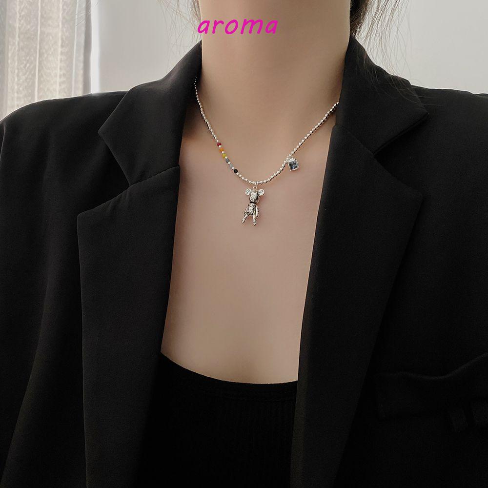 AROMA Dây Đeo Tay Họa Tiết Hoạt Hình Dễ Thương Dành Cho Nữ