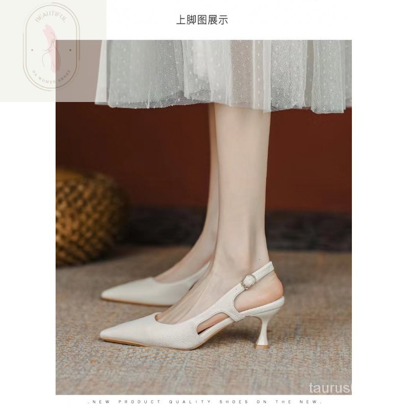 Giày Sandal Cao Su Đế Thấp 3cm Thời Trang Thanh Lịch PU