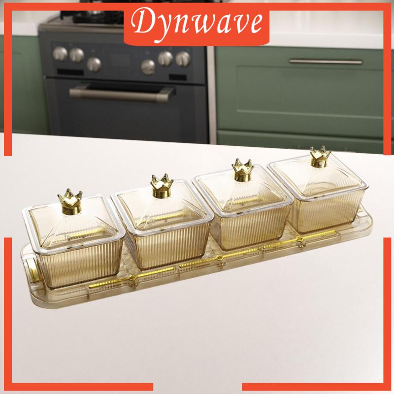 Đĩa Đựng Trái Cây / Snack Chia Ngăn Tiện Lợi