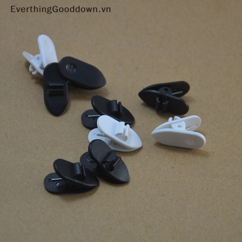 Everthinggooddown Set 10 Kẹp Tai Nghe 4mm Chất Lượng Cao