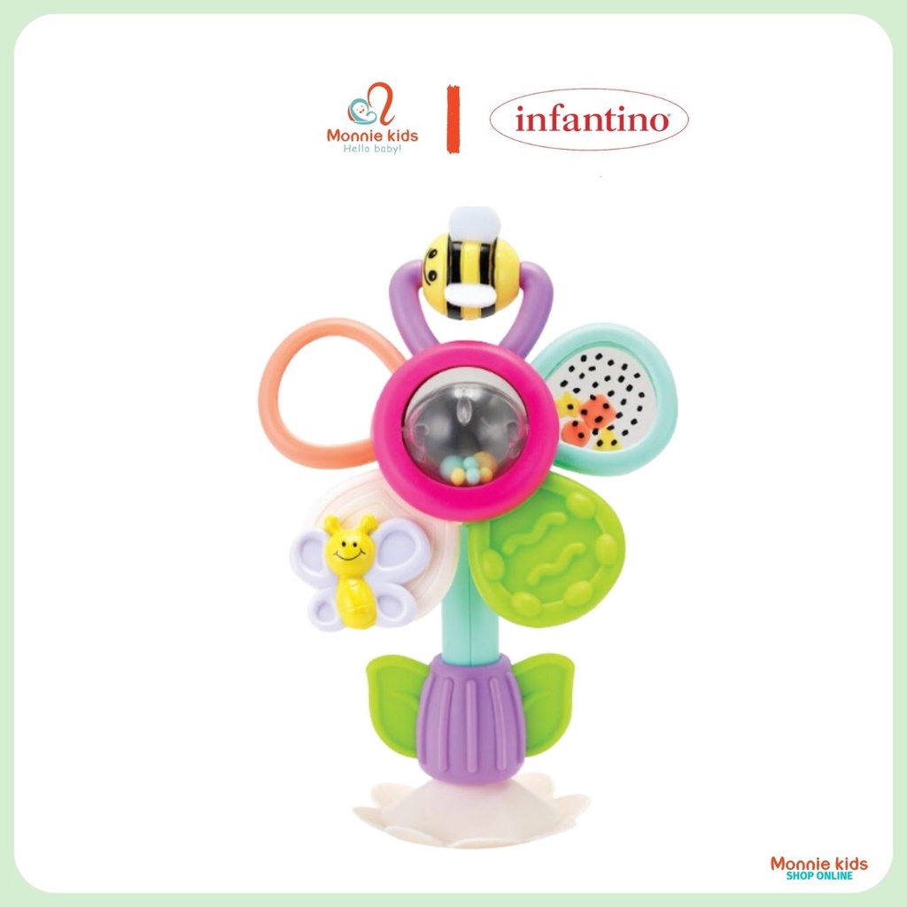 Đồ chơi hình hoa cho bé INFANTNO FunFlower, đồ chơi cho trẻ chất liệu cao cấp an toàn