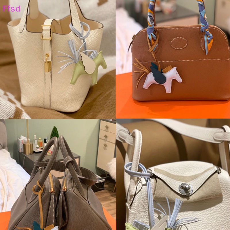 {Ffsd} Móc Treo Chìa Khóa Bằng Da PU Hình Ngựa Nhiều Màu Trang Trí Túi Xách Nữ * Bán Chạy