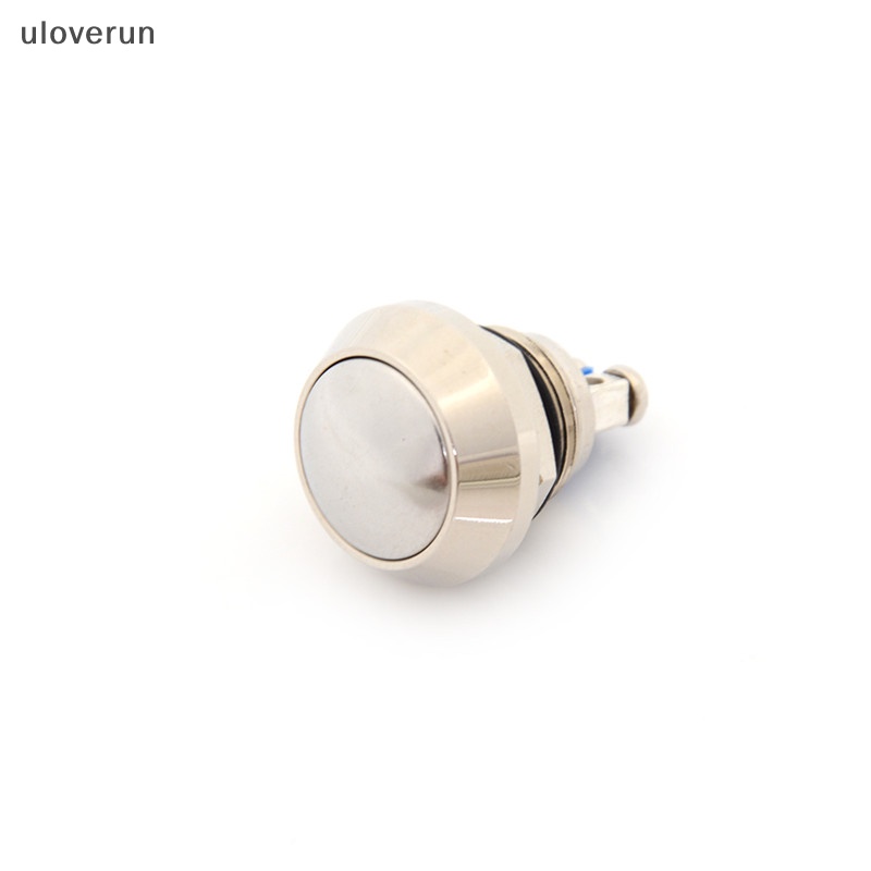 Uloverun Nút Công Tắc Nhấn Bằng Kim Loại Chống Thấm Nước 12mm