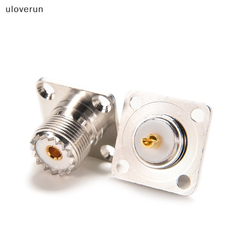 1 Đầu Nối SO239 UHF female jack 4 Lỗ 25mm