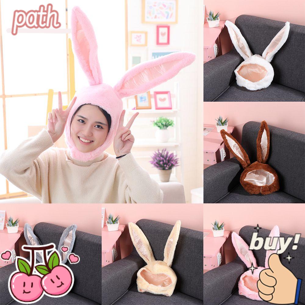 PATH Mũ Tai Thỏ Nhồi Bông Ngộ Nghĩnh Đáng Yêu