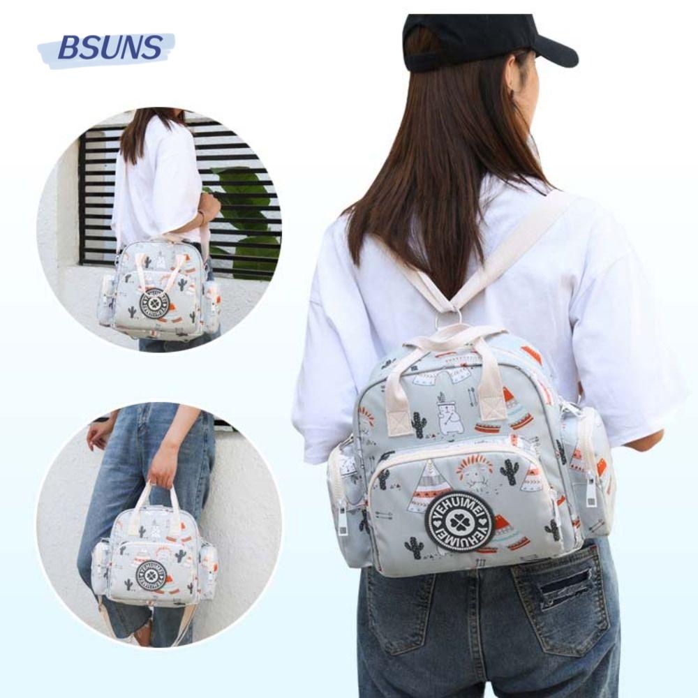 BSUNS Túi Đựng Tã Lót Siêu Nhẹ Tiện Dụng Cho Bé